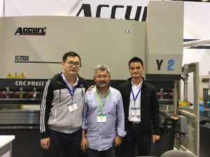 Accurl, 2016 yılında Chicago makine aletine ve Endüstriyel Otomasyon Fuarına katıldı