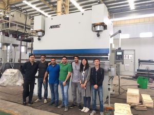 Brezilya Müşterileri Fabrikaları Ziyaret Etti ve Satın Al Pres Makineleri