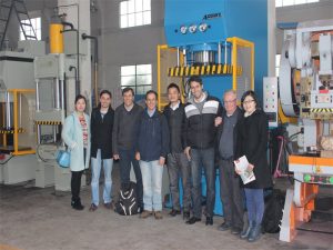 Peru Heyeti Fabrikamızı Ziyaret Etmeye ve Makineleri Satın Almaya Geldi
