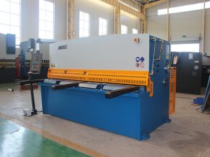 Fabrika fiyat QC12Y-6X2500 cnc hidrolik salıncak ışın kesme makinesi