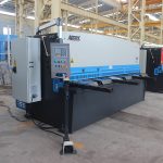 hidrolik metal plaka salıncak kiriş kesme makinesi